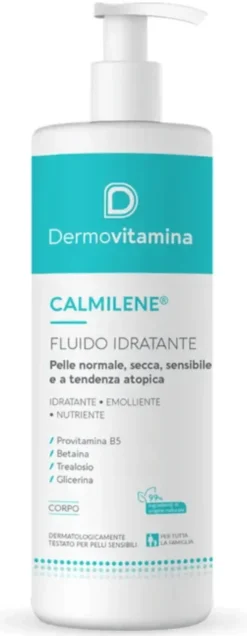 DERMOVITAMINA CALMILENE FLUIDO IDRATANTE PER PELLE SECCA, MOLTO SECCA E SENSIBILE 500 ML