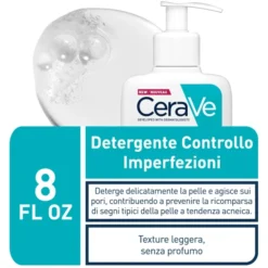 Detergente CeraVe Controllo Imperfezioni viso, 473ml