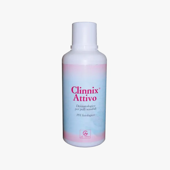 Detergente Dermatologico Clinnix Attivo 500ml per pelle sensibile