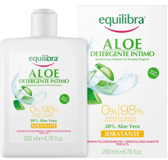 Detergente intimo all'Aloe Vera con Calendula, 200ml