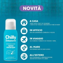 Detergente Intimo Chilly No Rinse senza risciacquo, 100ml