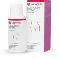 Detergente Intimo Soavemin pH 5,0 per uso quotidiano, 250ml