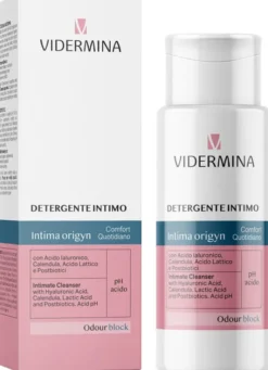 Detergente Intimo Vidermina pH 4,0 con calendula, 300ml