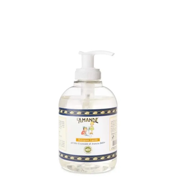 Detergente Liquido Mani L'Amande Arancia Dolce, 300ml