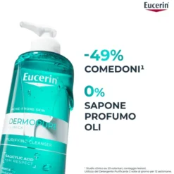 Detergente Purificante Eucerin DermatoCLEAN, 400ml