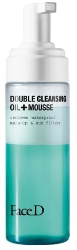 Detergente viso bifasico Face D Mousse&Olio, doppia det.