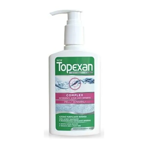 Detergente Viso New Topexan Complex per Pelli Sensibili 150ml