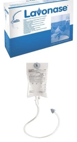 Dispositivo Lavonase per irrigazione nasale, 12 pezzi 250ml