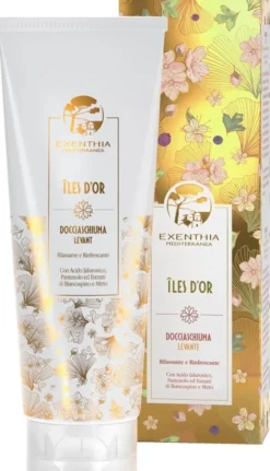 Docciaschiuma Exenthia Iles d'Or rilassante, con acido ialuronico