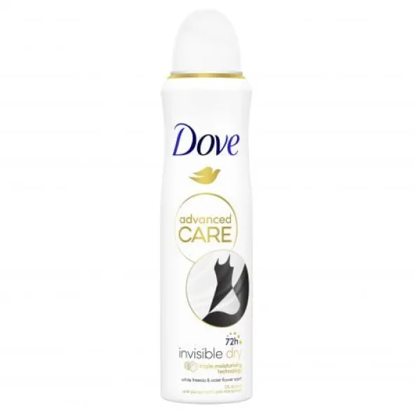 DOVE ADVANCED CARE INVISIBLE DRY SPRAY 150 ML