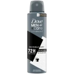 DOVE MEN CARE ADVANCED CARE INVISIBLE DRY SPRAY 150 ML