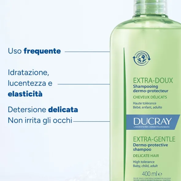 DUCRAY EXTRA GENTLE DERMOPROTECTIVE SHAMPOO 200 ML
