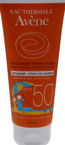 EAU THERMALE AVENE LATTE SOLARE SPF 50+ BAMBINO 100 ML
