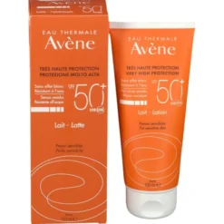 EAU THERMALE AVENE SOLARE LATTE SPF50+ 100 ML NUOVA FORMULA