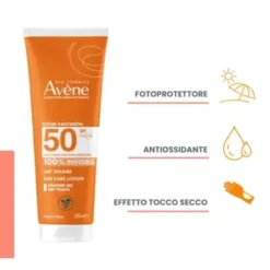 EAU THERMALE AVENE SOLARE LATTE SPF 50 250 ML Pack X2