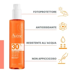 EAU THERMALE AVENE SOLARE OLIO SPF 30 200ML NUOVO PACK