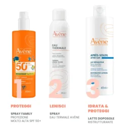 EAU THERMALE AVENE SOLARE SPRAY FAMILY SPF 50+ 400 ML