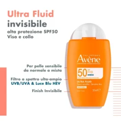 EAU THERMALE AVENE SOLARE ULTRA FLUID SPF50 50 ML