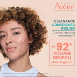 Eau Thermale Avène Cleanance Comedomed Peeling Crema Intensiva Imperfezioni, Riduce le imperfezioni dal 1° giorno, Pelle a tendenza acneica, 40ml