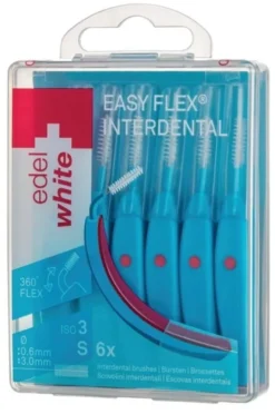 EDEL WHITE SCOVOLINO INTERDENTALE S 0,6MM 6 PEZZI