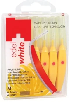 EDEL WHITE SCOVOLINO INTERDENTALE M 0,7MM 6 PEZZI