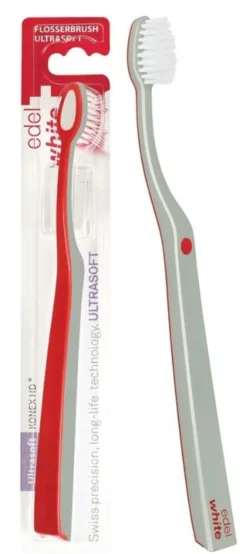 EDEL WHITE SPAZZOLINO ULTRASOFT FLOSSERBRUSH