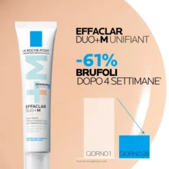 EFFACLAR DUO +M UNIFIANT LIGHT 40 ML