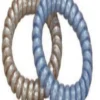 Elastici Capelli a Molla BJC027 con glitter, 2 pezzi