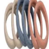 Elastici per Capelli Glitter BJC026, set da 4 pezzi