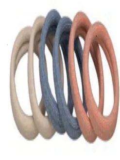 Elastici per Capelli Glitter BJC026, set da 4 pezzi