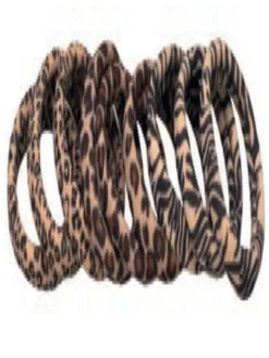 Elastici per Capelli Maculati BJC003, set 6 pezzi
