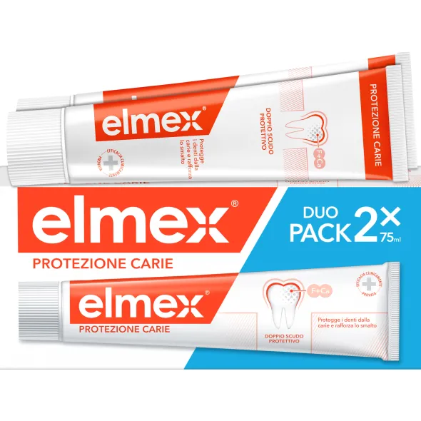 ELMEX PROTEZIONE CARIE 2 X 75 ML