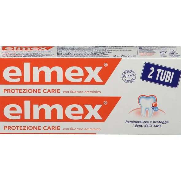 ELMEX PROTEZIONE CARIE 2 X 75 ML