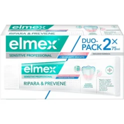ELMEX SENSITIVE PROFESSIONAL RIPARA & PREVIENE WHITENING 2 PEZZI DA 75 ML