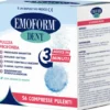 Emoform Dent compresse pulenti per protesi dentali, 56pz