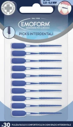 Emoform Picks scovolini interdentali L/XL, 30 pezzi