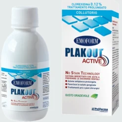 EMOFORM PLAK OUT ACTIVE CLOREXIDINA 0,12% COLLUTORIO 200 ML