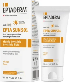 EPTA SUN SPF50+ FLUIDO INVISIBILE 50 ML