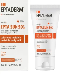 EPTA SUN SPF50+ LATTE CORPO 150 ML
