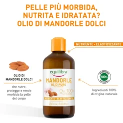EQUILIBRA OLIO DI MANDORLE DOLCI 250 ML