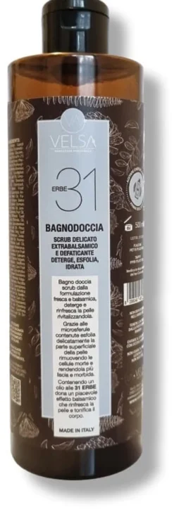 ERBE 31 VELSA BAGNODOCCIA SCRUB OLIO 31 EXTRABALSAMICO 500 ML