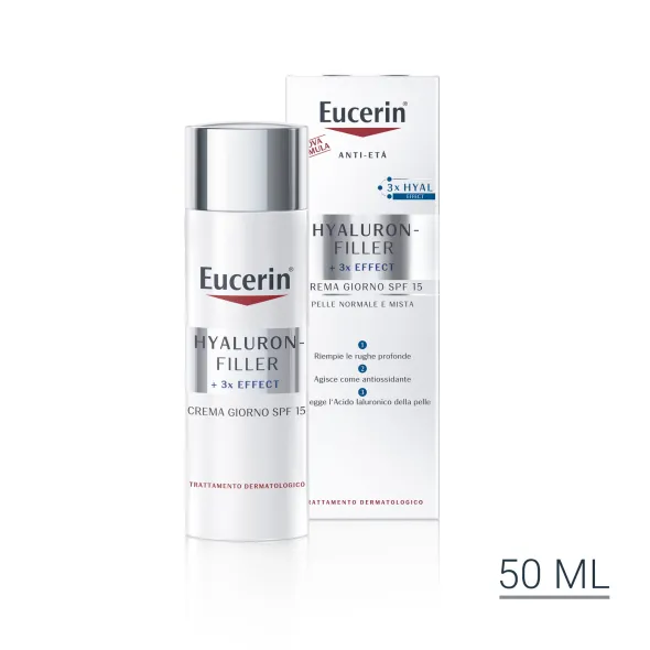 EUCERIN HYALURON FILLER CREMA PELLI NORMALI MISTE 50 ML