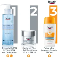 EUCERIN SUN FLUIDO ULTRA LEGGERO TINTED SPF50+ 50 ML