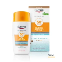 EUCERIN SUN FLUIDO ULTRA LEGGERO TINTED SPF50+ 50 ML