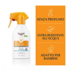 EUCERIN SUN KIDS SENSITIVE PROTECT SPF50+ TRIGGER SPRAY 250 ML