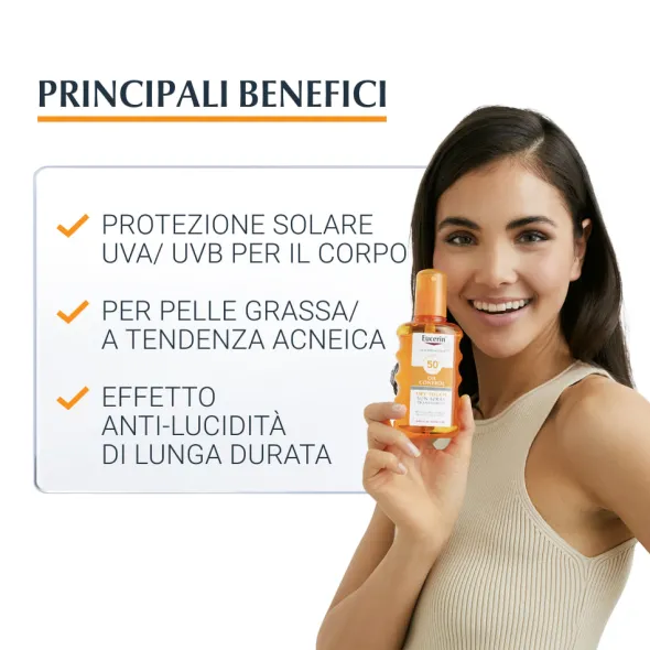 EUCERIN SUN SPRAY TRANSPARENT SPF50 200 ML