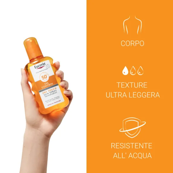 EUCERIN SUN SPRAY TRANSPARENT SPF50 200 ML