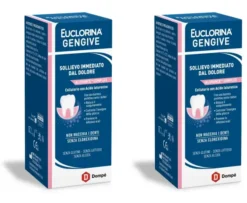 EUCLORINA GENGIVE COLLUTORIO 200 ML Pack da 2