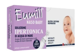 EUMILL NASO BABY SOLUZIONE IPERTONICA 20 CONTENITORI MONODOSE 5 ML