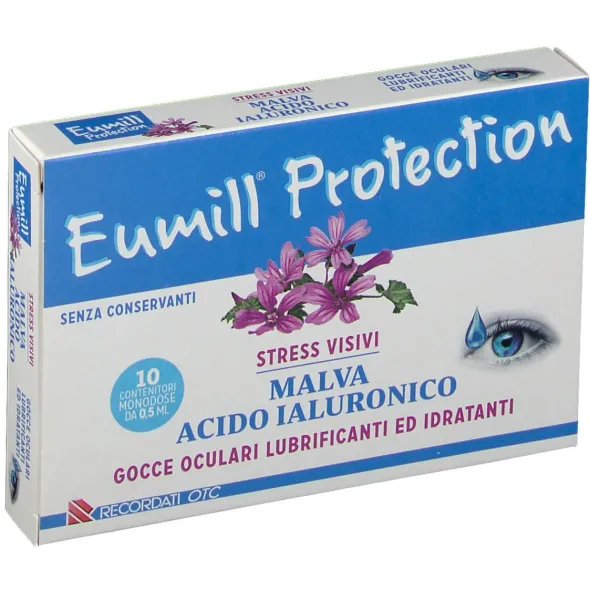 EUMILL PROTECTION GOCCE OCULARI 10 FLACONCINI MONODOSE 0,5 ML